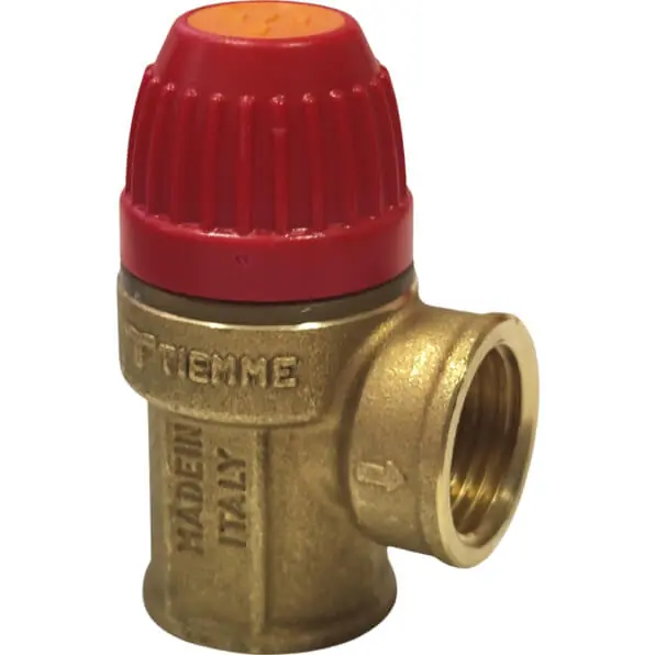 1" pojistný ventil, T = 120°C, 300 kPa Poslední Šance